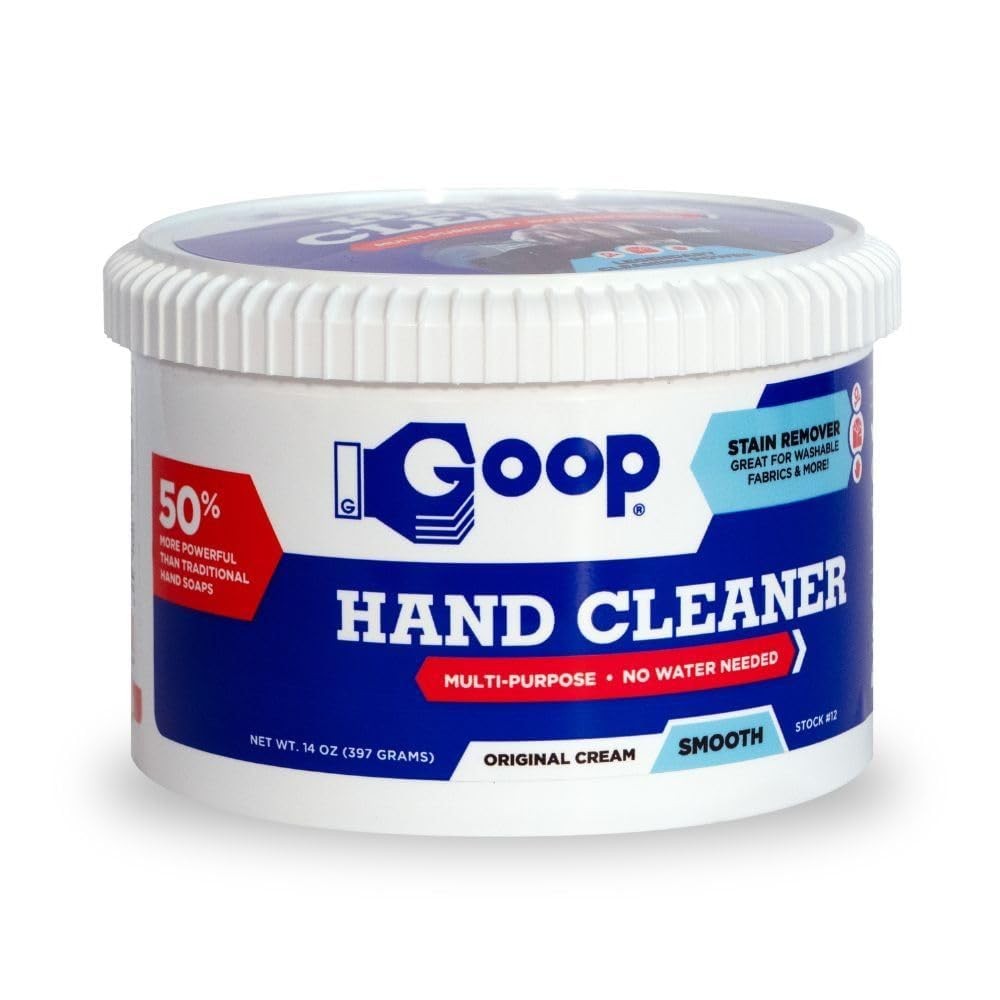 Multi-Purpose Hand Cleaner- Waterless Hand Degreaser, Laundry Stain Remover -…