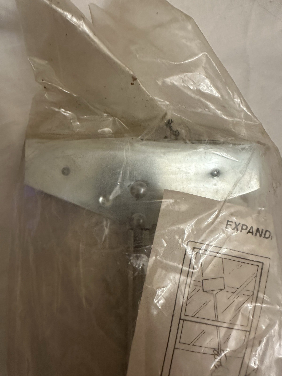 Vintage Expanding Window Washer Sponge Squeegee NOS Sealed Made Taiwan
