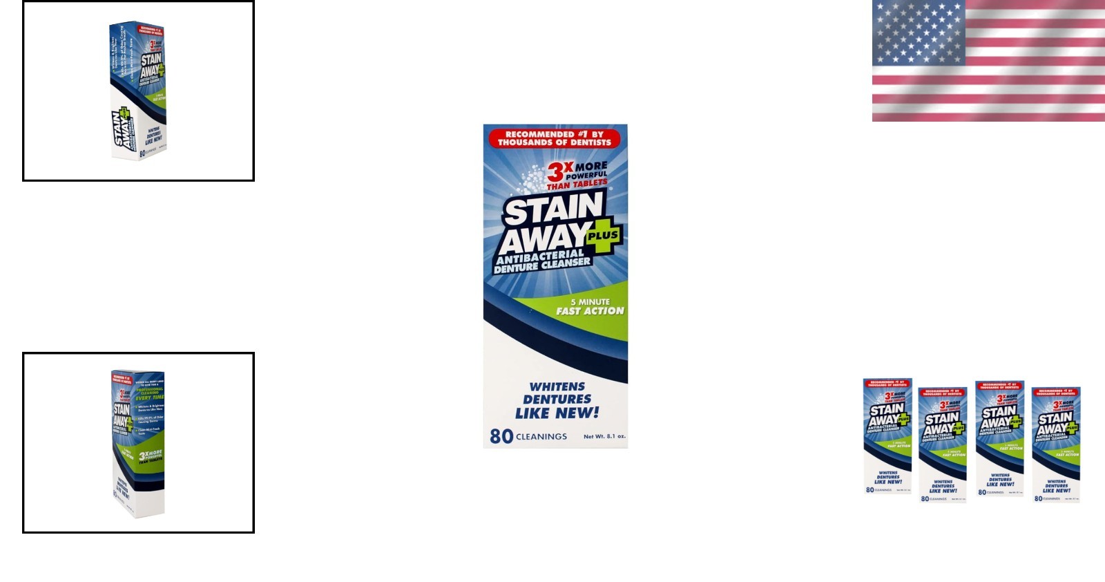 StainAway Plus: 99.9% Bacteria Killer – Minty Fresh