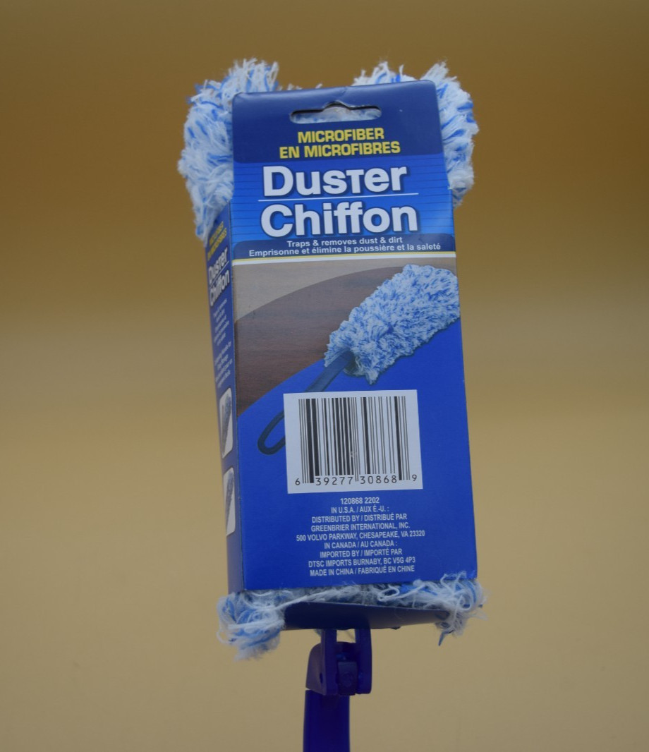 Chiffon Micro Fiber Duster 11″ wand NEW