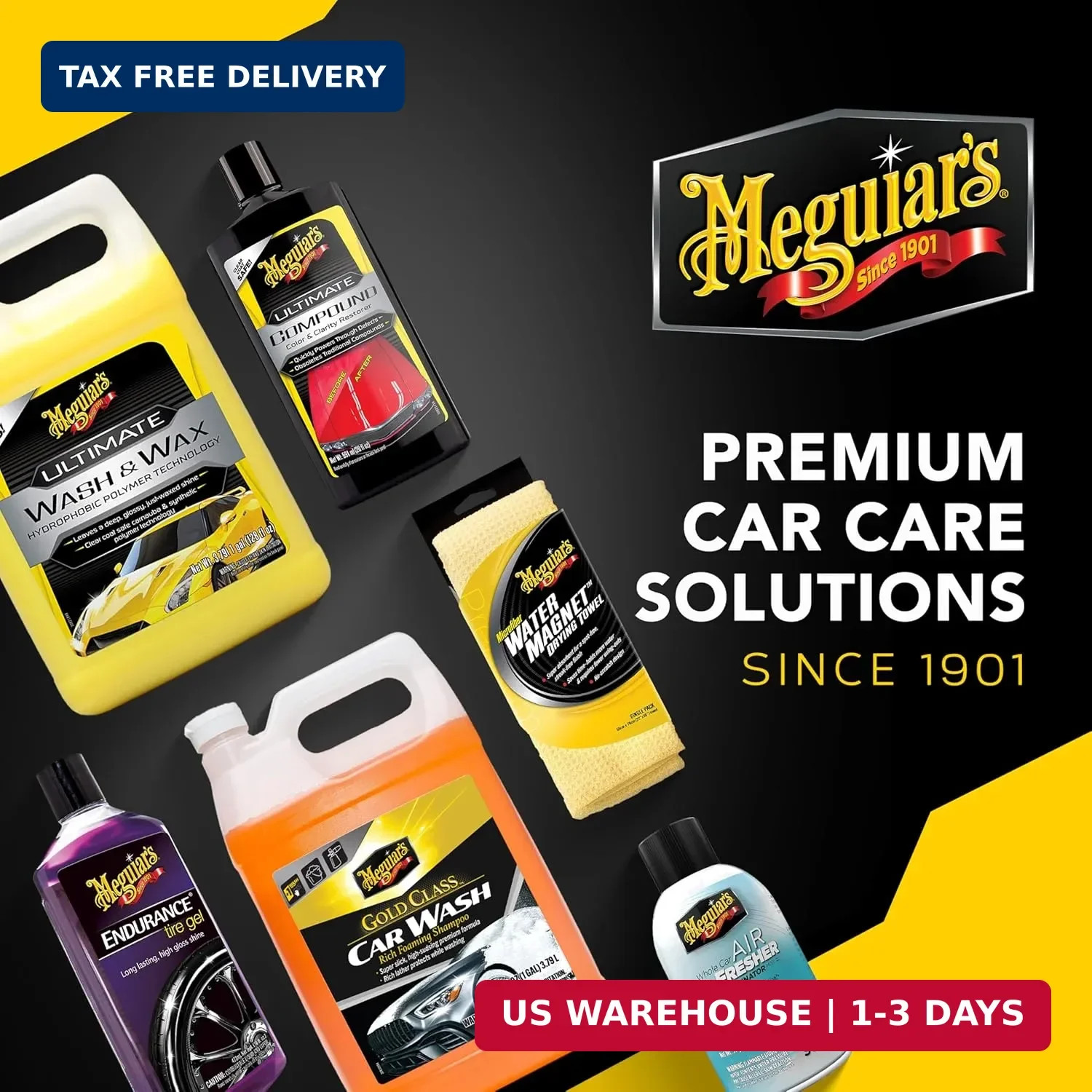 Meguiar’s Gold Class Car Wash, Ultra-Rich Foam Car Wash Soap and Conditioner for