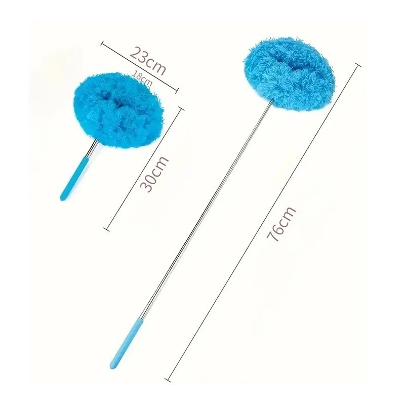 Microfiber Duster Cleaning Brush Dust Cleaner Bendable Handle Soft Ceiling Fan