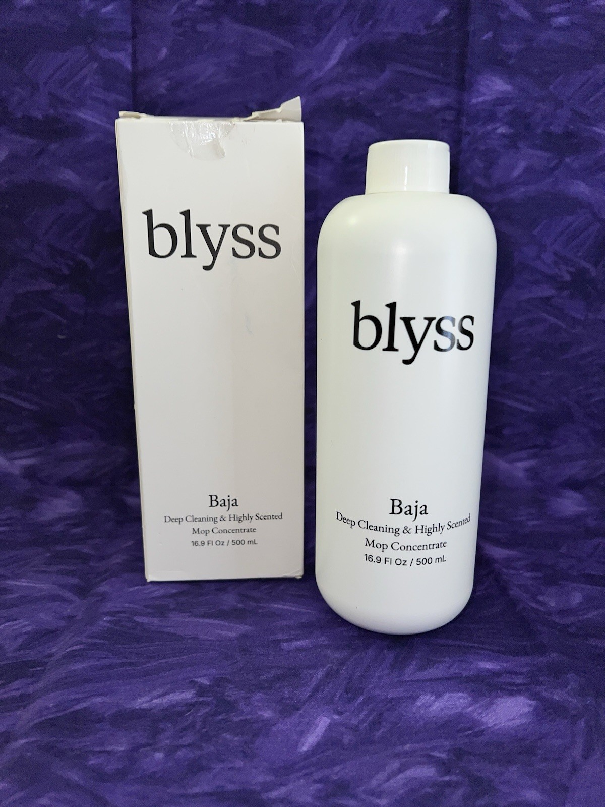 Blyss Mop Soap NIB Baja 16.9 FL OZ. Concentrate Non-Toxic Deep Cleaning EXP 2029