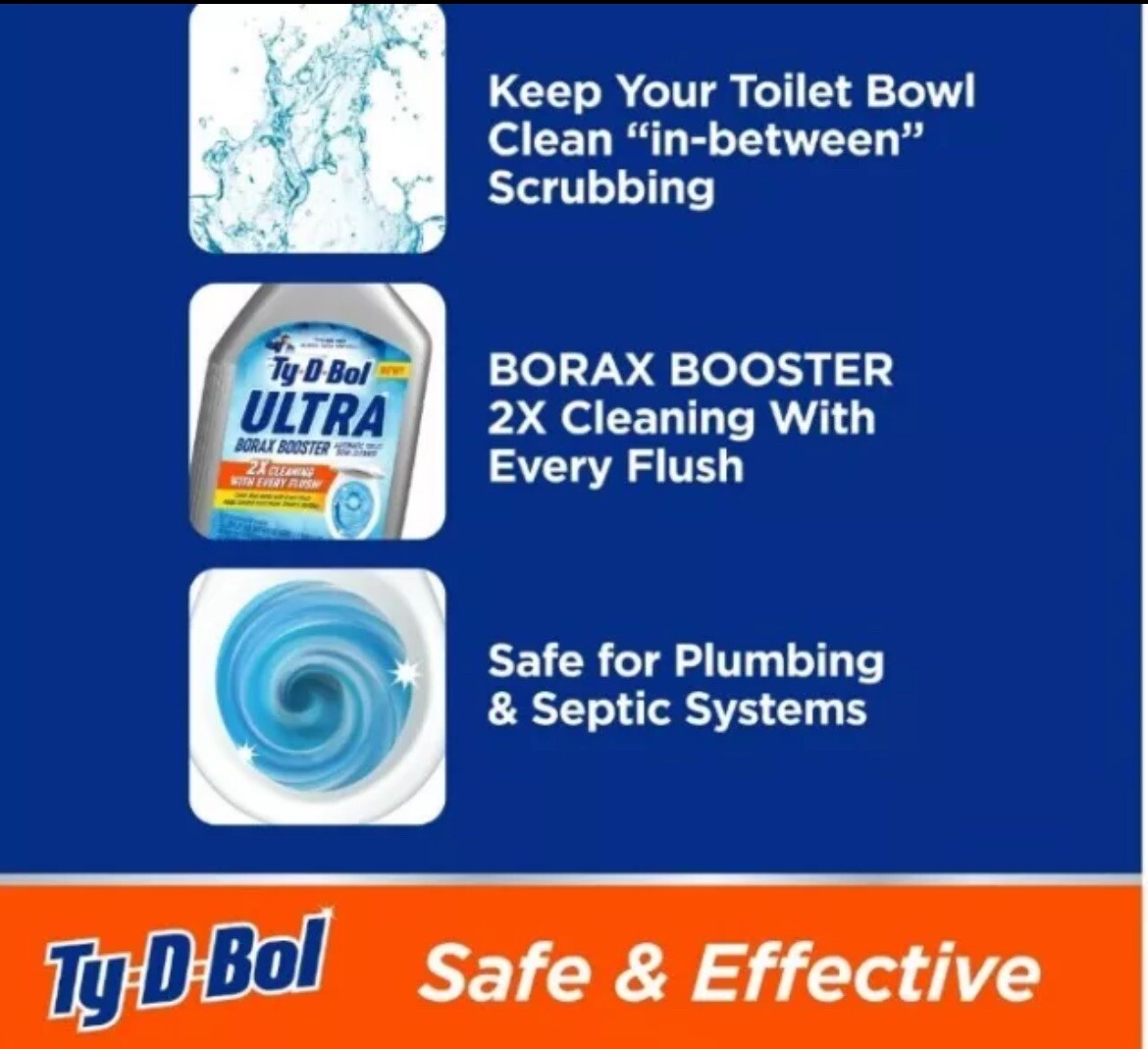 TY D BOL ULTRA Automatic Toilet Bowl Cleaner 12 COUNT
