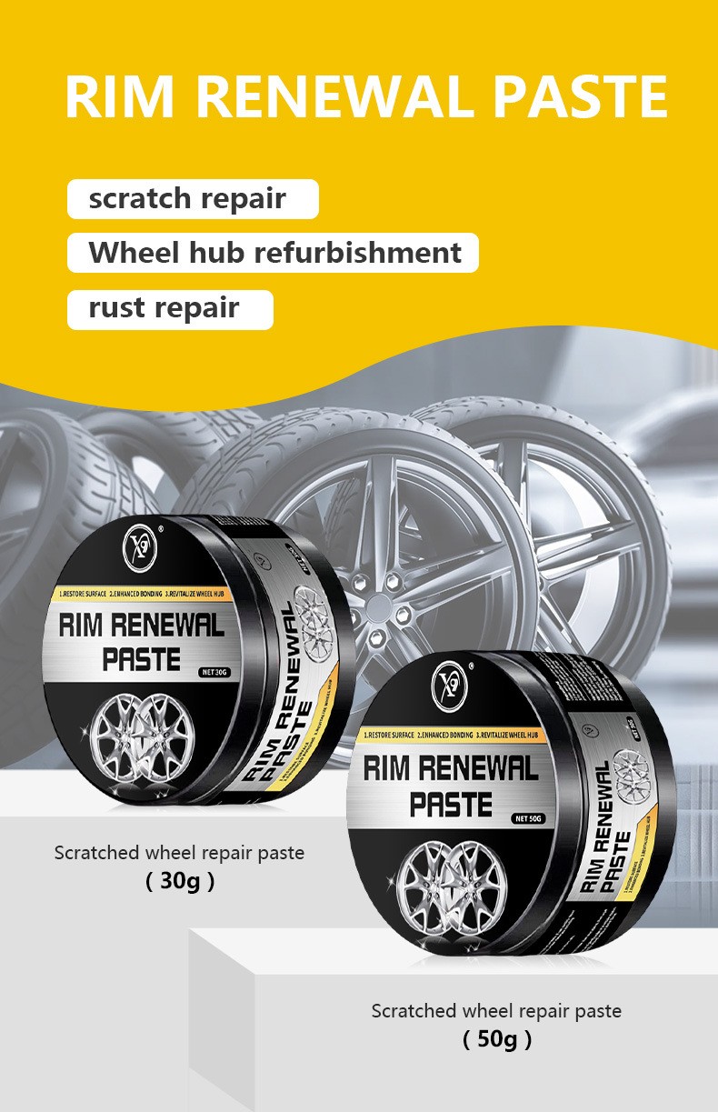 Care & Restoration Paste, Multi-Purpose Wheel Restoration Polish Buffs USA