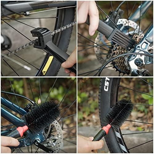 CXWXC Bike Cleaning Kit Including Bicycle Chain Scrubber, Bike Cleaner Brush …
