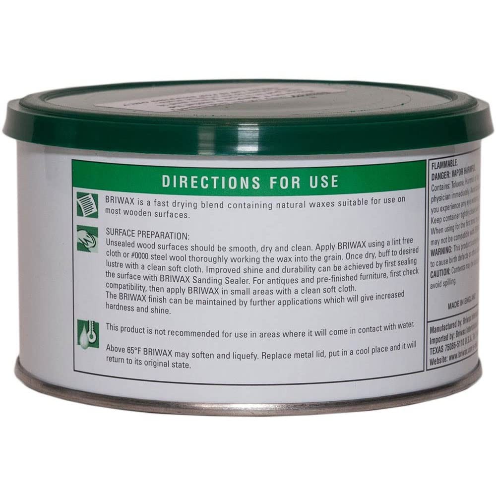 (Golden Oak) Furniture Wax Polish, Cleans, stains, and polishes