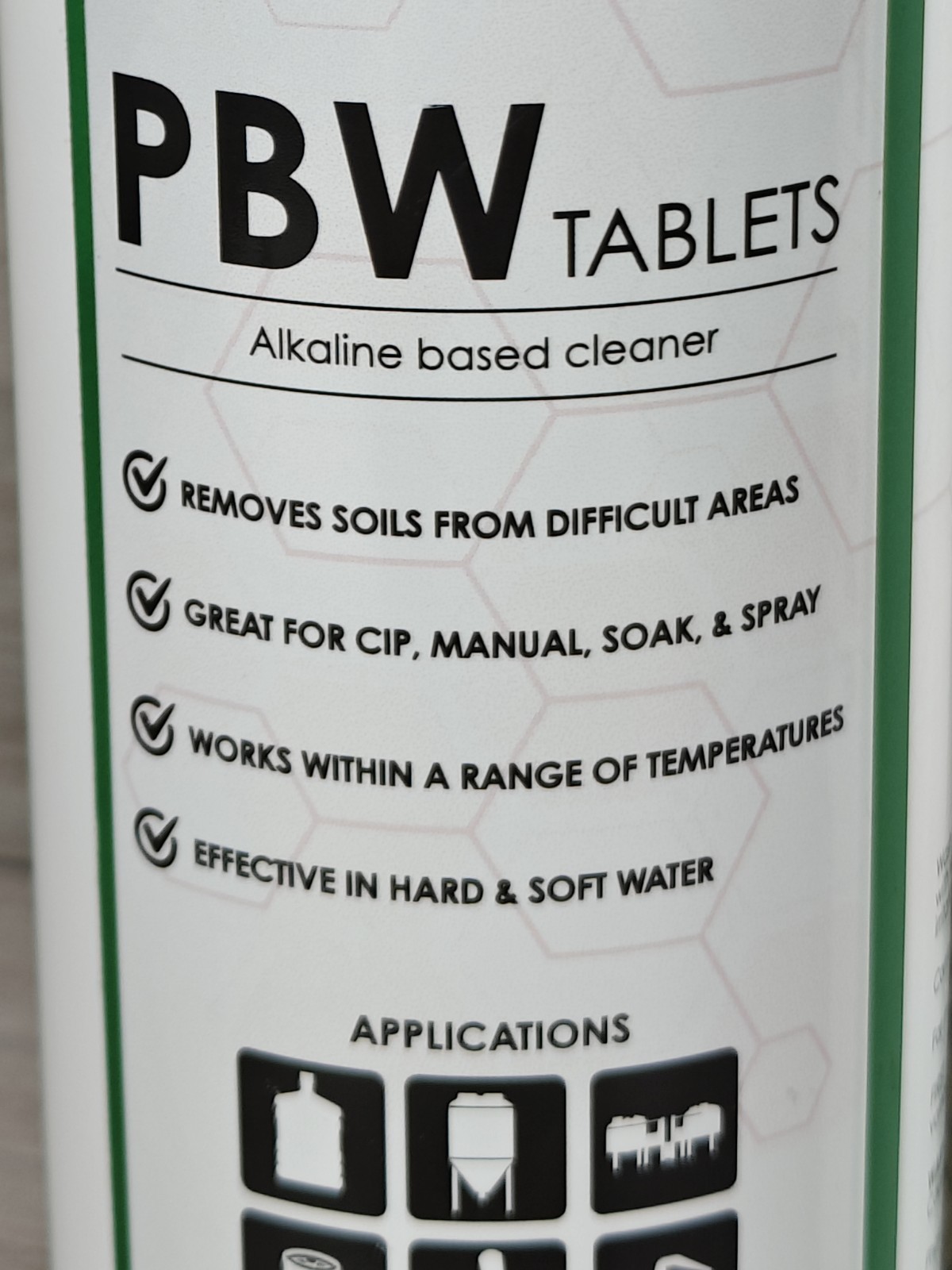 2 Five Star PBW Tablets Alkaline Based Cleaner 40 Tablets/Bottle, 80 Tabs Total