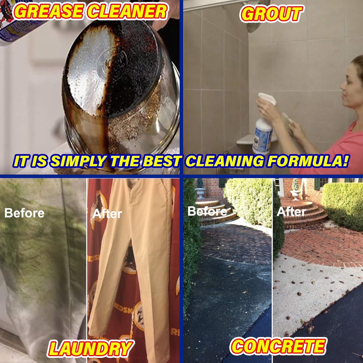Green Miracle Cleaner, Gallon Cleans over 1,000 Surface Types All-In-One Powerfu