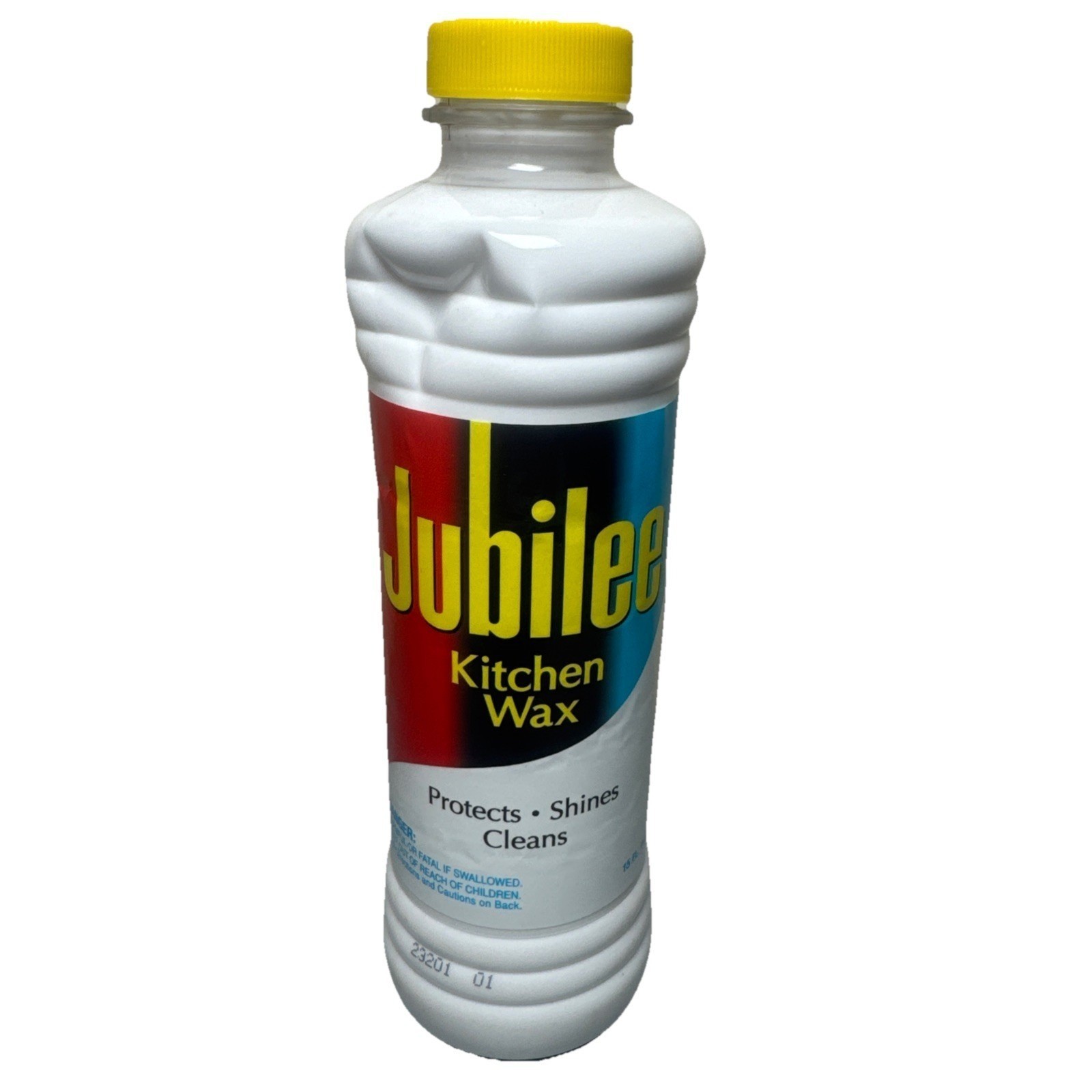 Jubilee Kitchen Wax Protector Shine Cleaner 16 oz Bottle Yellow Cap 2020 NOS