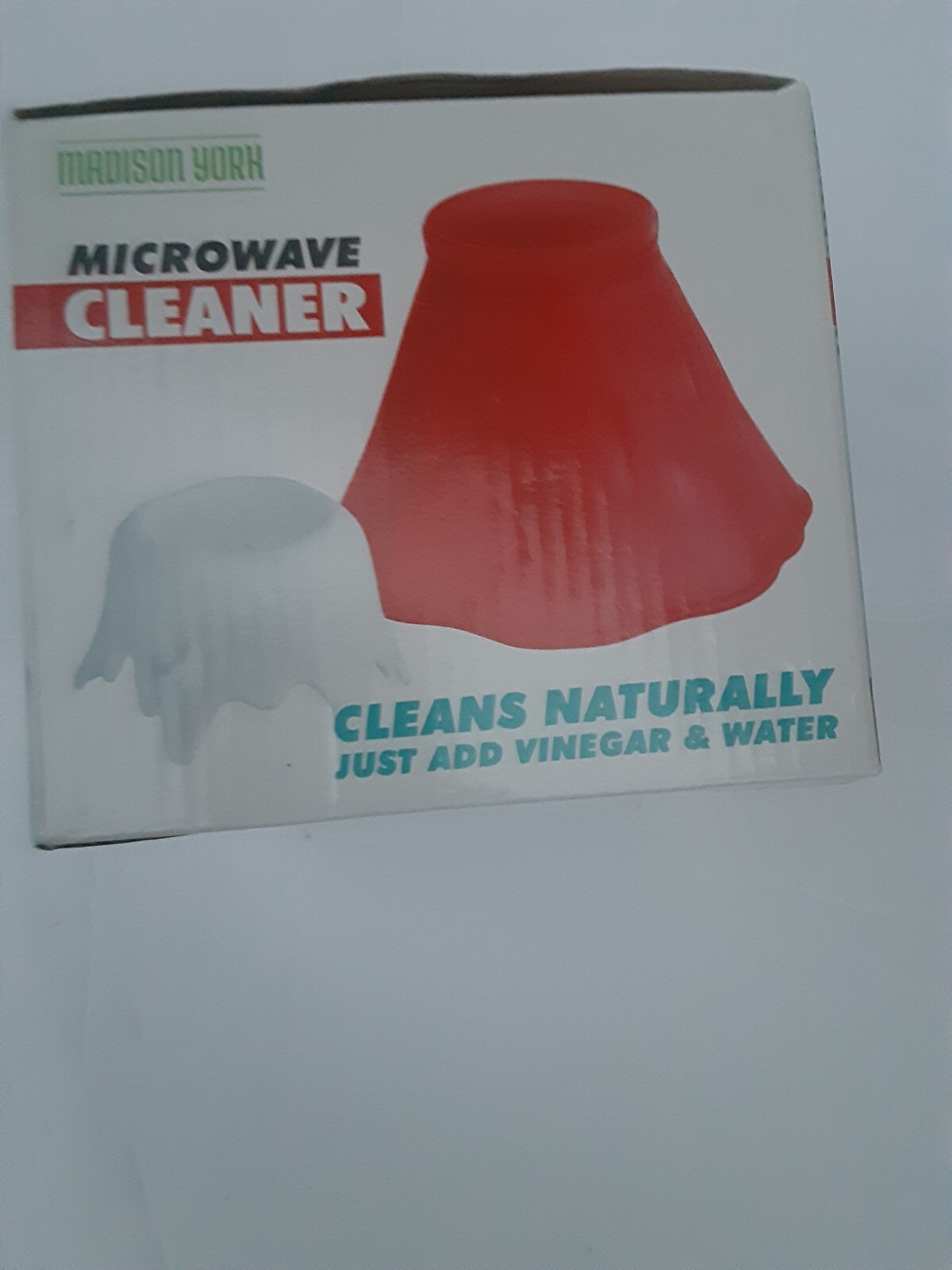 Madison York Microwave Cleaner – No Harsh Chemical – Easy to Use Volcano NEW