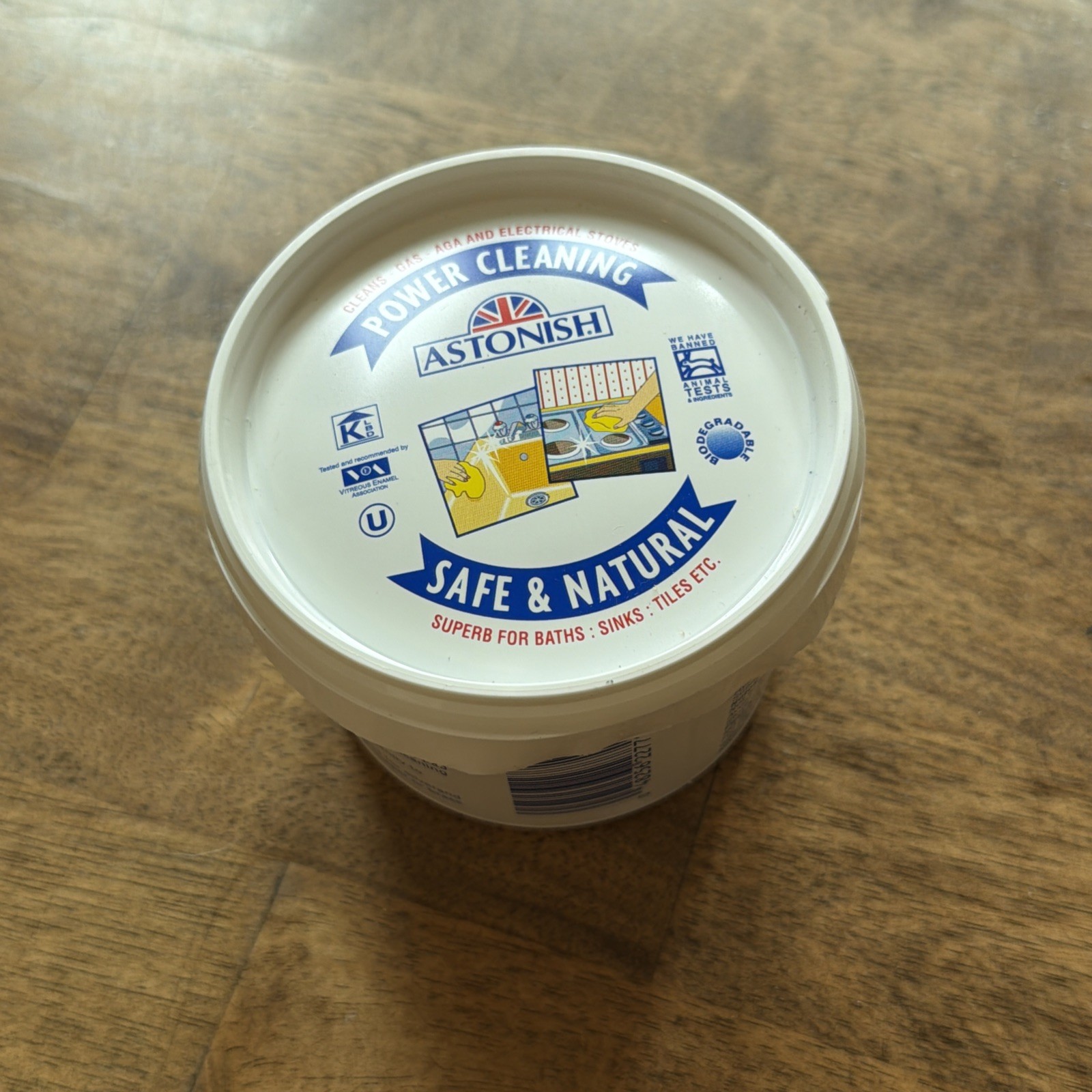 VINTAGE Astonish POWER CLEANING – STILL SEALED / INSIDES STILL FEEL SOFT – 400G