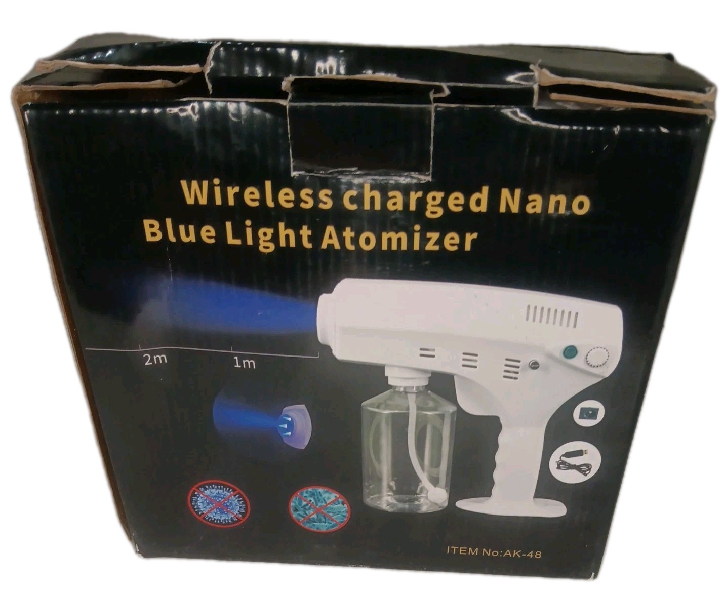 Wireless Charged Nano Blue Light Atomizer