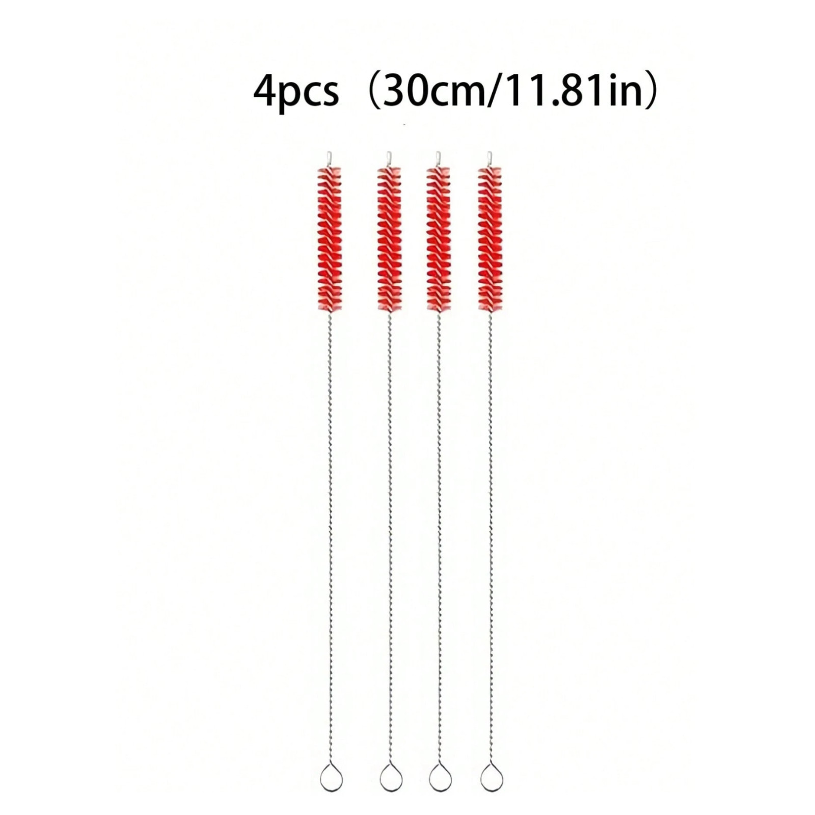 8/4PCS Nylon Straw Brush Cleaner Bottle Tube Pipe Small Long Cleaning Brushes