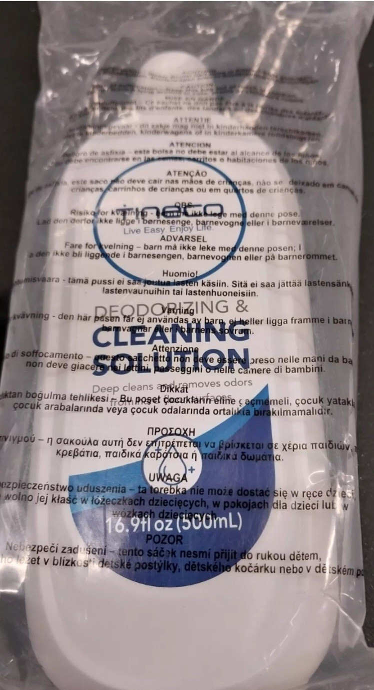 Tineco Deodorizing & Cleaning Solution 33.8 oz~ 2x 16.9 oz Sealed Bottles