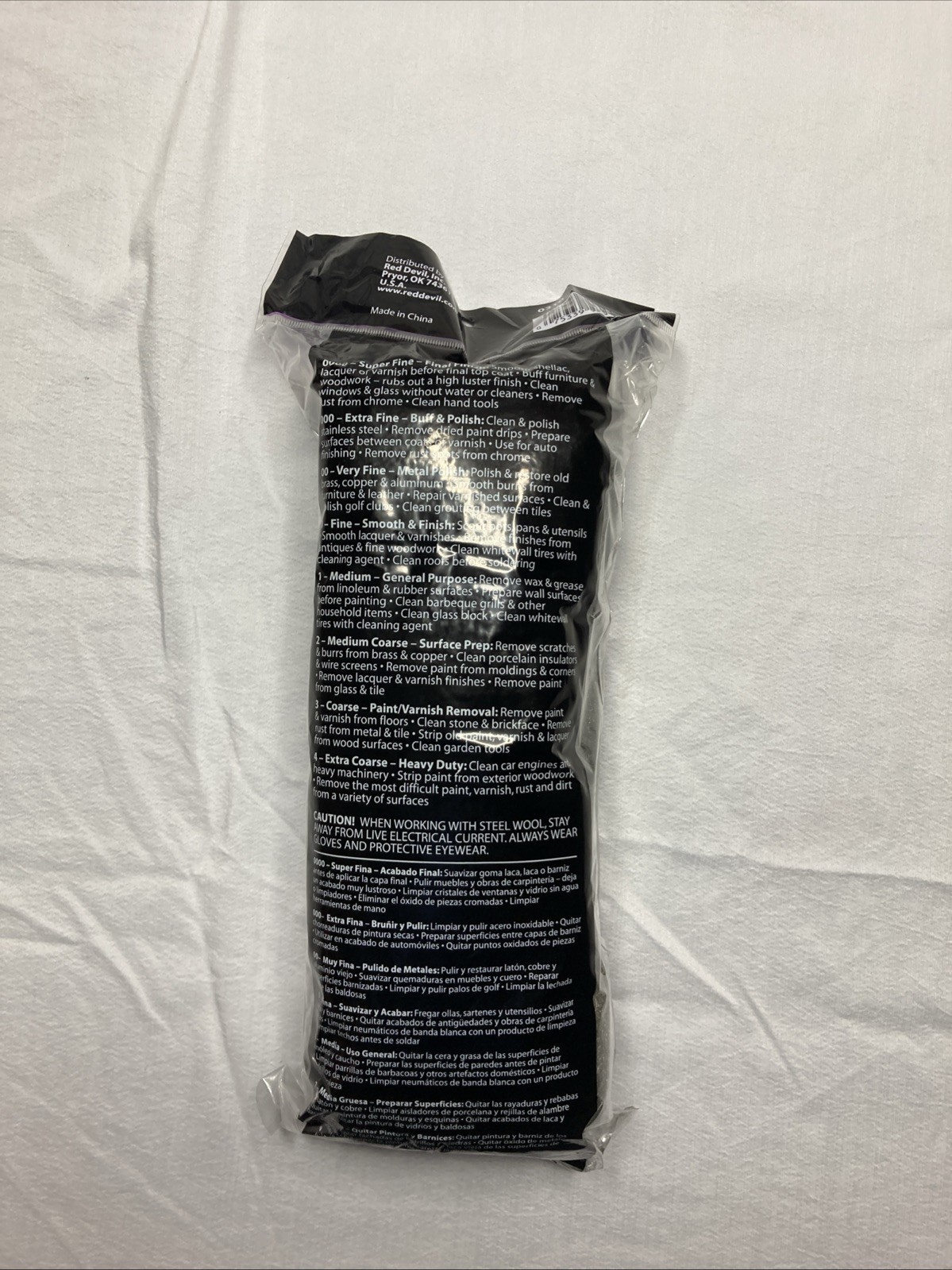 Steel Wool, Super Fine/Final , #0000 Red Devil 0310 75339103104. 16 Pads Total.