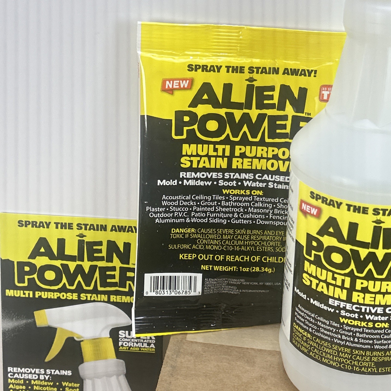 2 Pack Alien Power 24 oz. Alien Power Multi-Purpose Stain Remover With Bottle