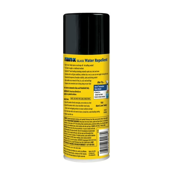 Rain-x Original Glass Water-Repellent Aerosol 12 oz. – 630168