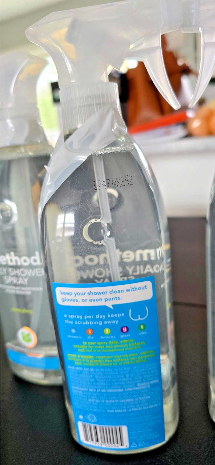 4 Pk Method Daily Shower Spray Cleaner No Rinse Plant Based Ylang Ylang 28 fl oz