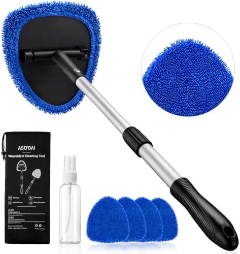 AstroAI 21″ Extra-Long Windshield Cleaner Tool, Car Interior Detailing