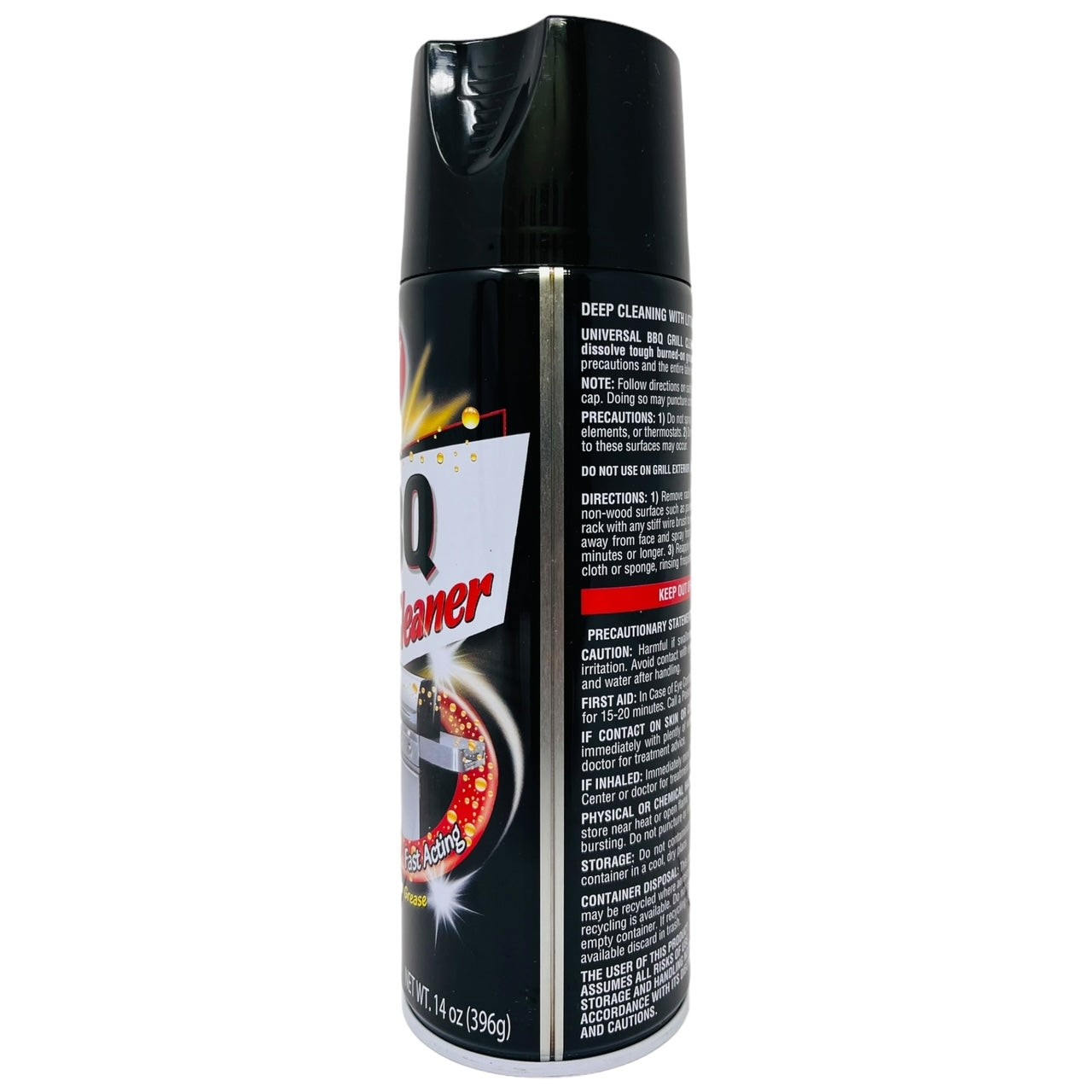 BBQ Barbeque Grill Cleaner – Deep Cleaning & Fast Acting, 14oz.