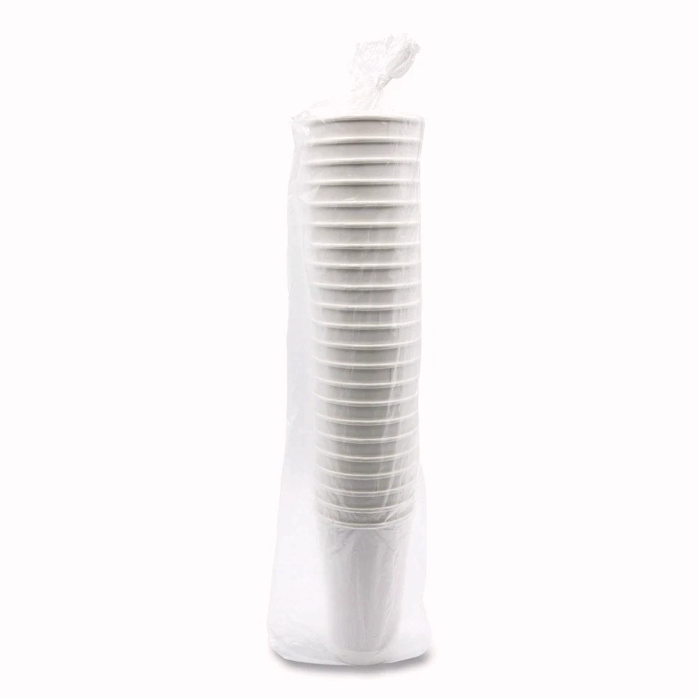 Boardwalk DW16HCUPPK 16 oz Double-Walled Paper Hot Cups – White (25/PK) New