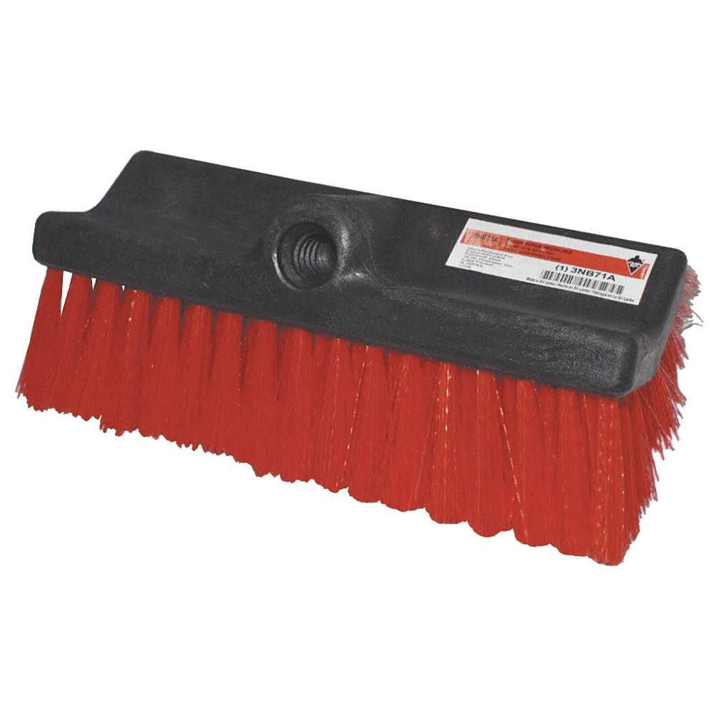 TOUGH GUY 3NB71 Scrub Brush,10 in Brush L 3NB71