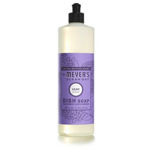 Mrs. Meyer’s Clean Day Lilac Scent Liquid Dish Soap 16 oz 1 pk (Pack of 6)