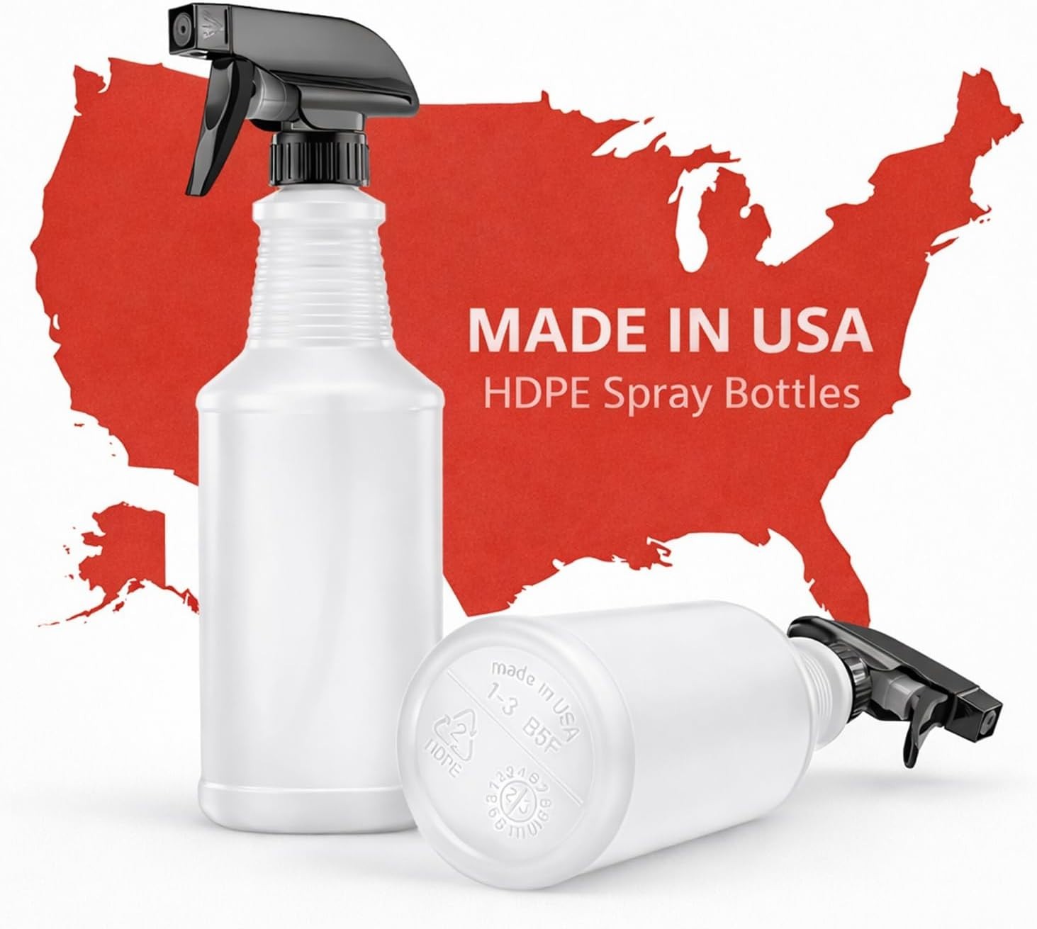 Leak-Proof BPA-Free 2-Pack Spray Bottles – Ideal for Cleaning & Gardening