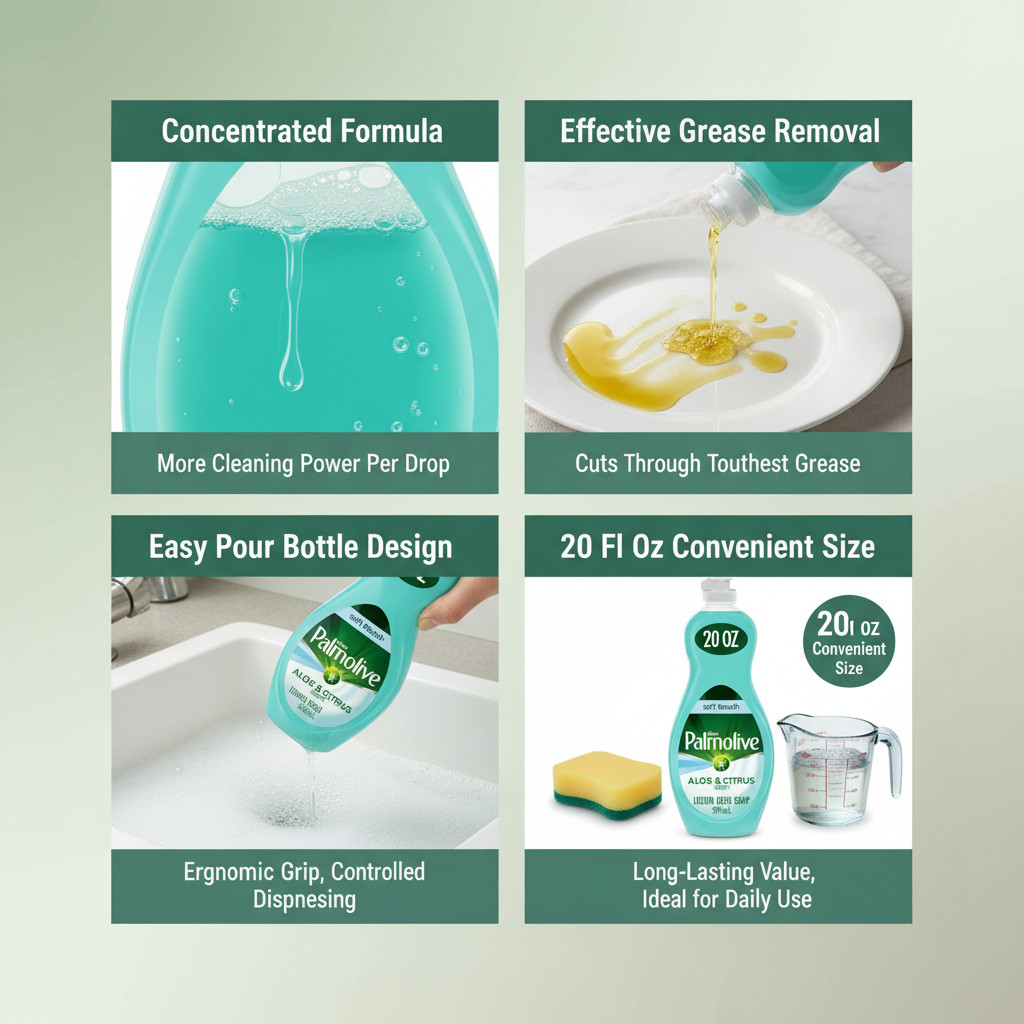 Palmolive Ultra Aloe & Citrus 20 Fl Oz Liquid Dish Soap