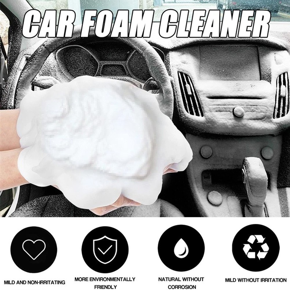 2X 4-in-1 Multi-Enzyme Foam Cleaner, All-Purpose Spray 10oz with Sponge & Towel