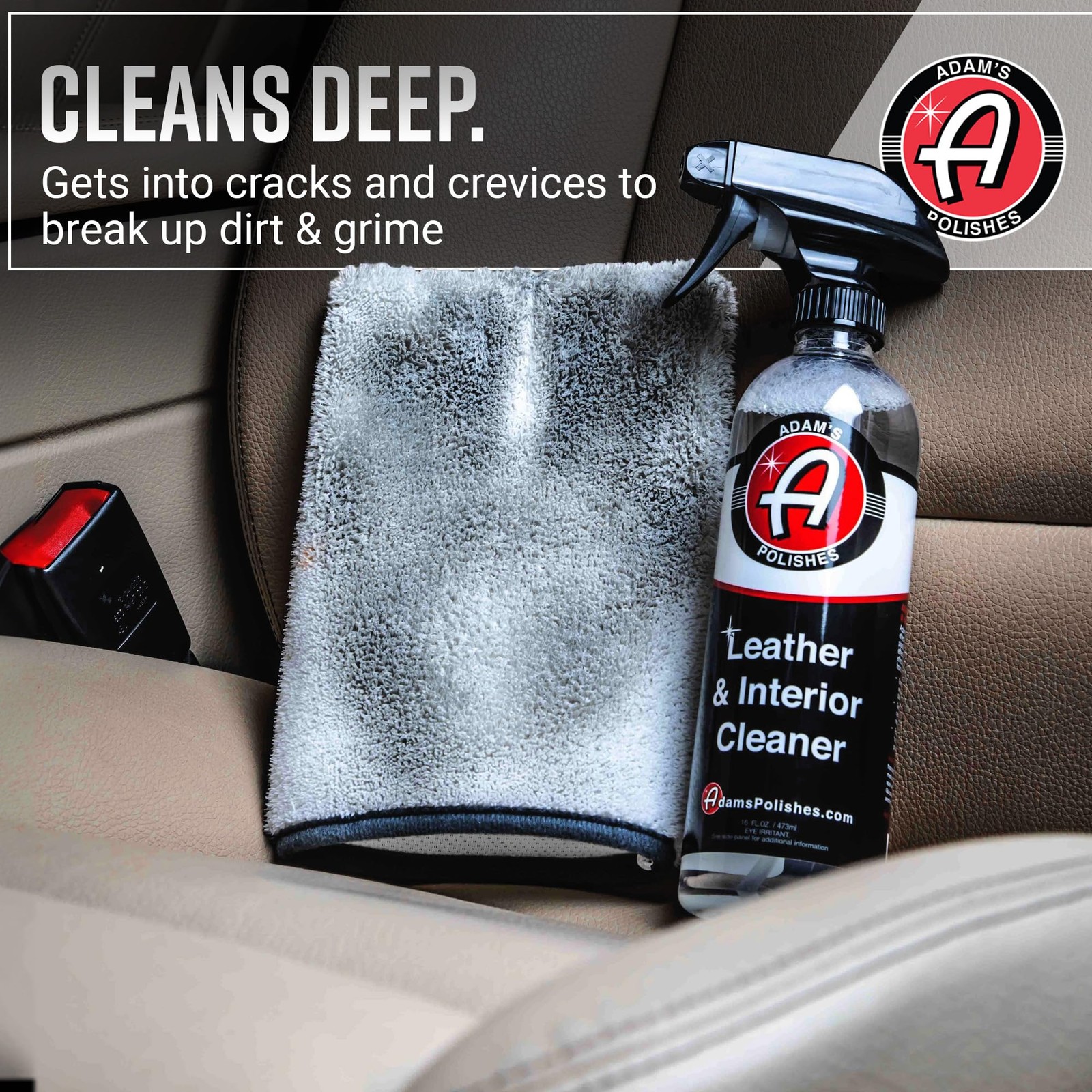 Leather & Interior Cleaner 128 fl. oz. 1 Gallon Car Upholstery Detailing