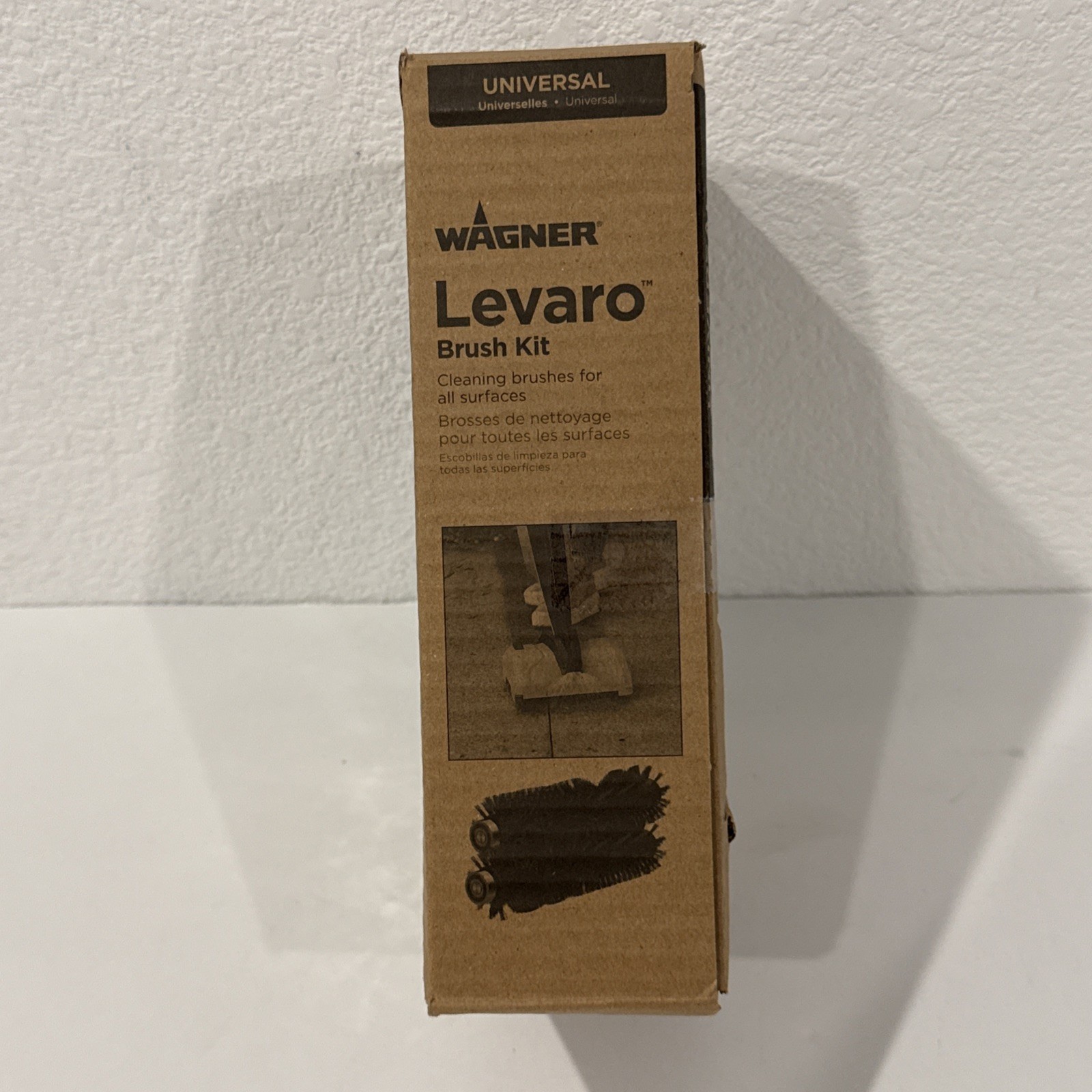 Wagner Levaro Universal Brush Kit Cleaning Brushes For All Surfaces New In Box