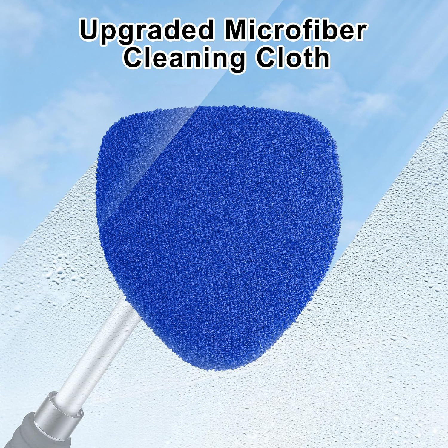 Windshield Cleaner Tool, Car Interior and Exterior Window Cleaning Kit with Exte
