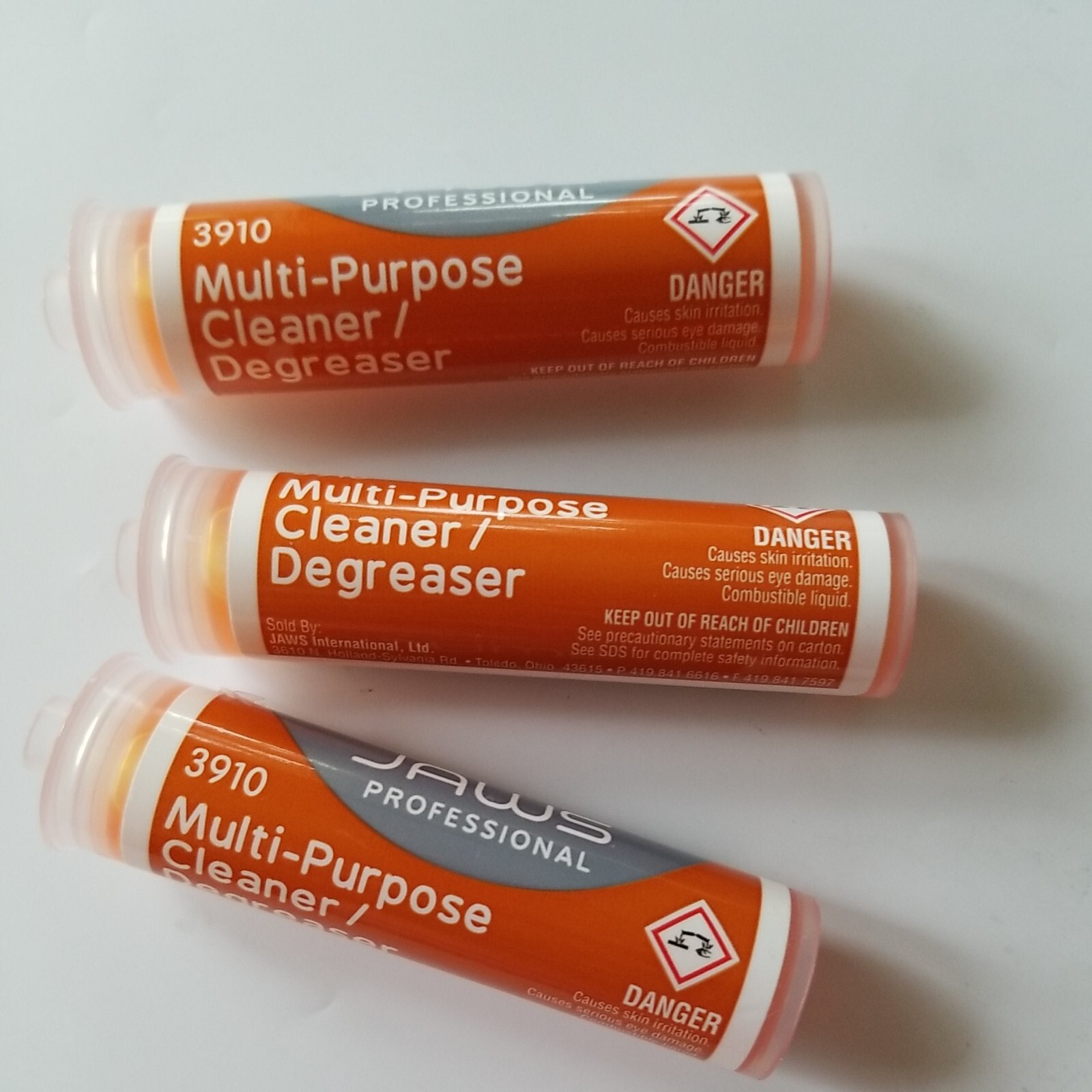 JAWS Professional Multipurpose Cleaner Degreaser 3pc Refill Pods Just add water