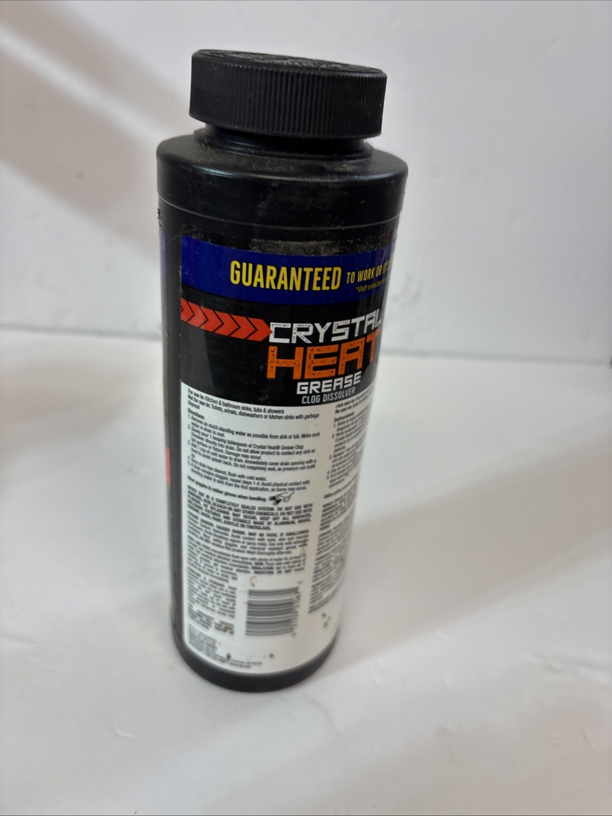 Zep 32 Oz. Crystal Heat Drain Opener New