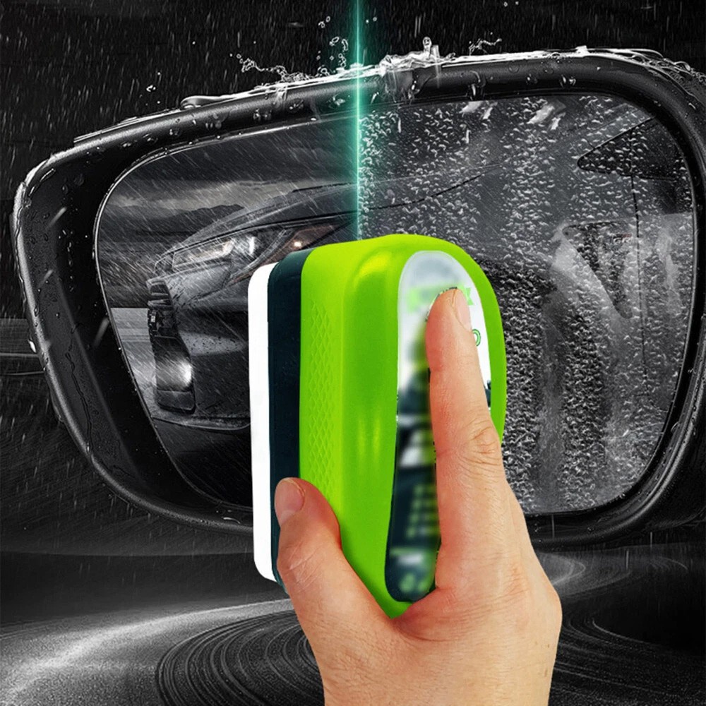 3PCS 2026 New Automotive Oil Film Cleaning Brush Clear Vision Glass Cleaner