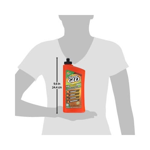 Orange Glo Hardwood Floor 4-in-1 Monthly Polish, 24 Oz. – Pack of 4