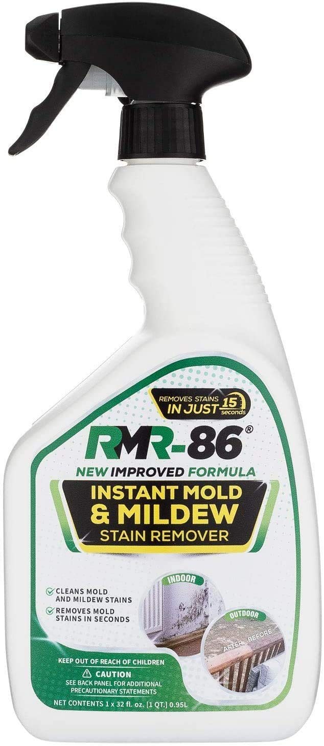 RMR-86 Instant Mold and Mildew Stain Remover Spray – Scrub Free 30 Fl Oz
