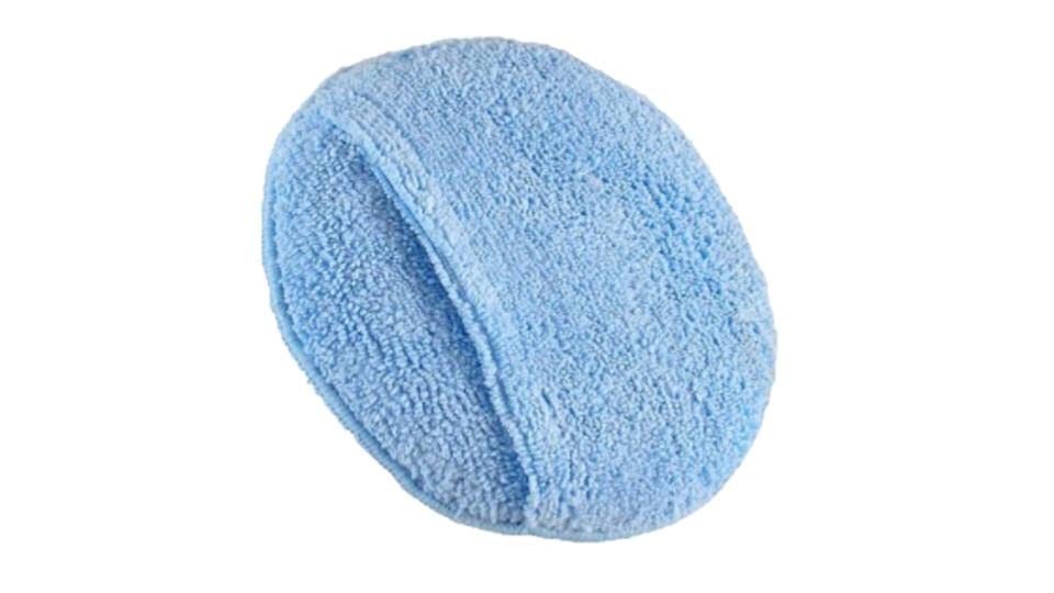 Round LintFree Microfiber Applicator Sponge Leather Conditioner Pad For Car