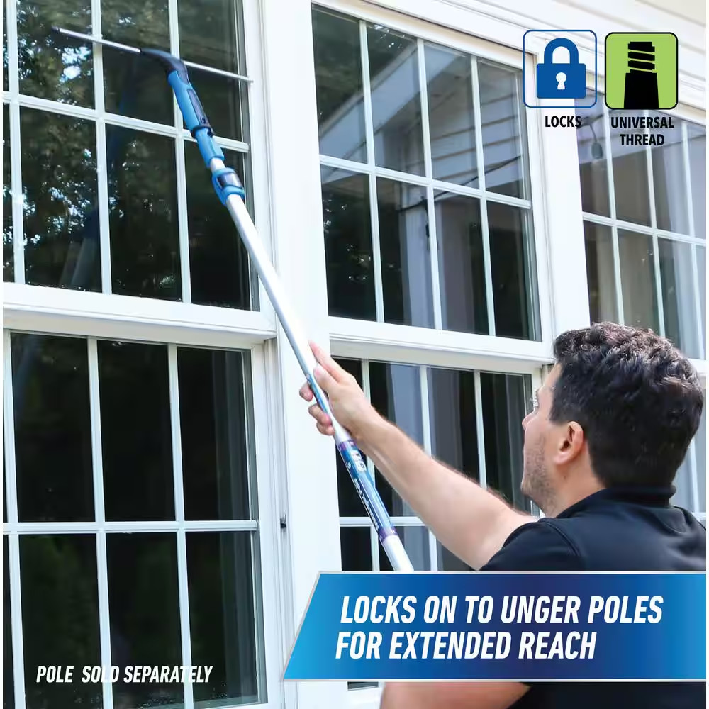 18 In. EZ Change Squeegee with 12 In. Interchangeable Blade