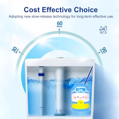 Toilet Bowl Cleaner, 3 Pack Automatic Toilet Cleaner Bottle, Long-Lasting Deep