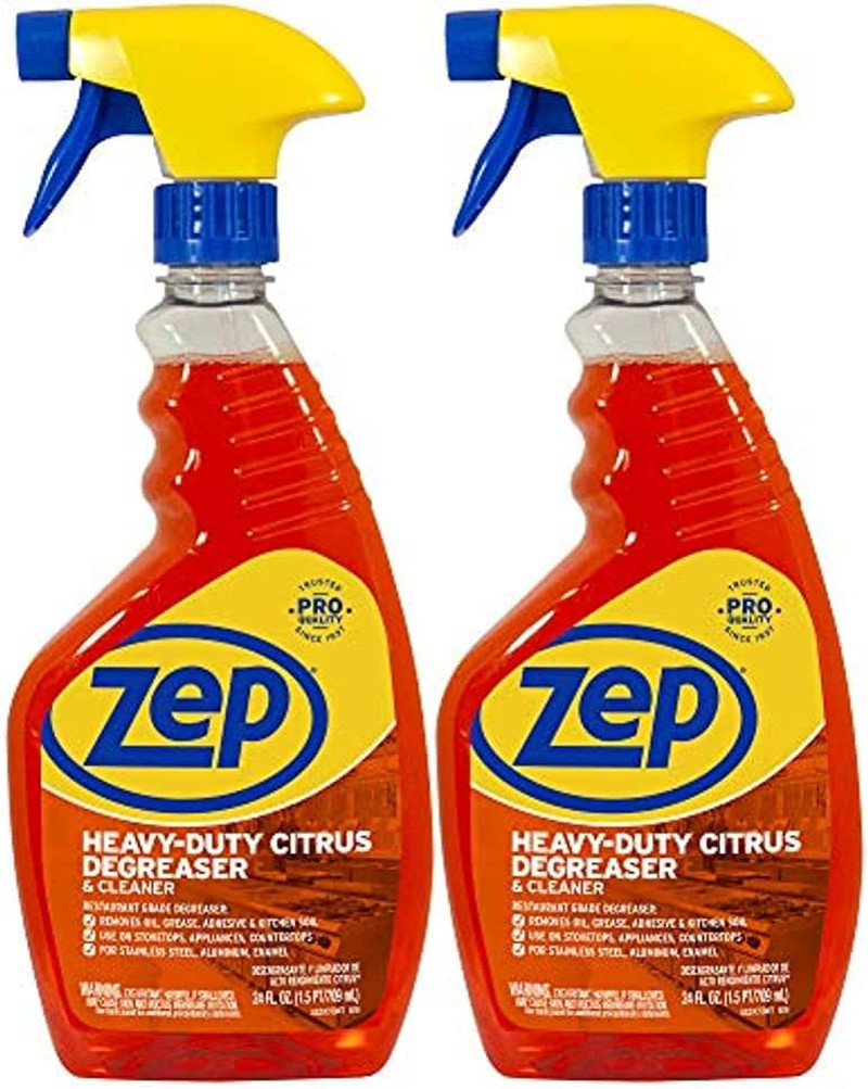 Heavy-Duty Citrus Degreaser and Cleaner – 24 Oz (Case of 2) ECZUCIT242 – Restaur