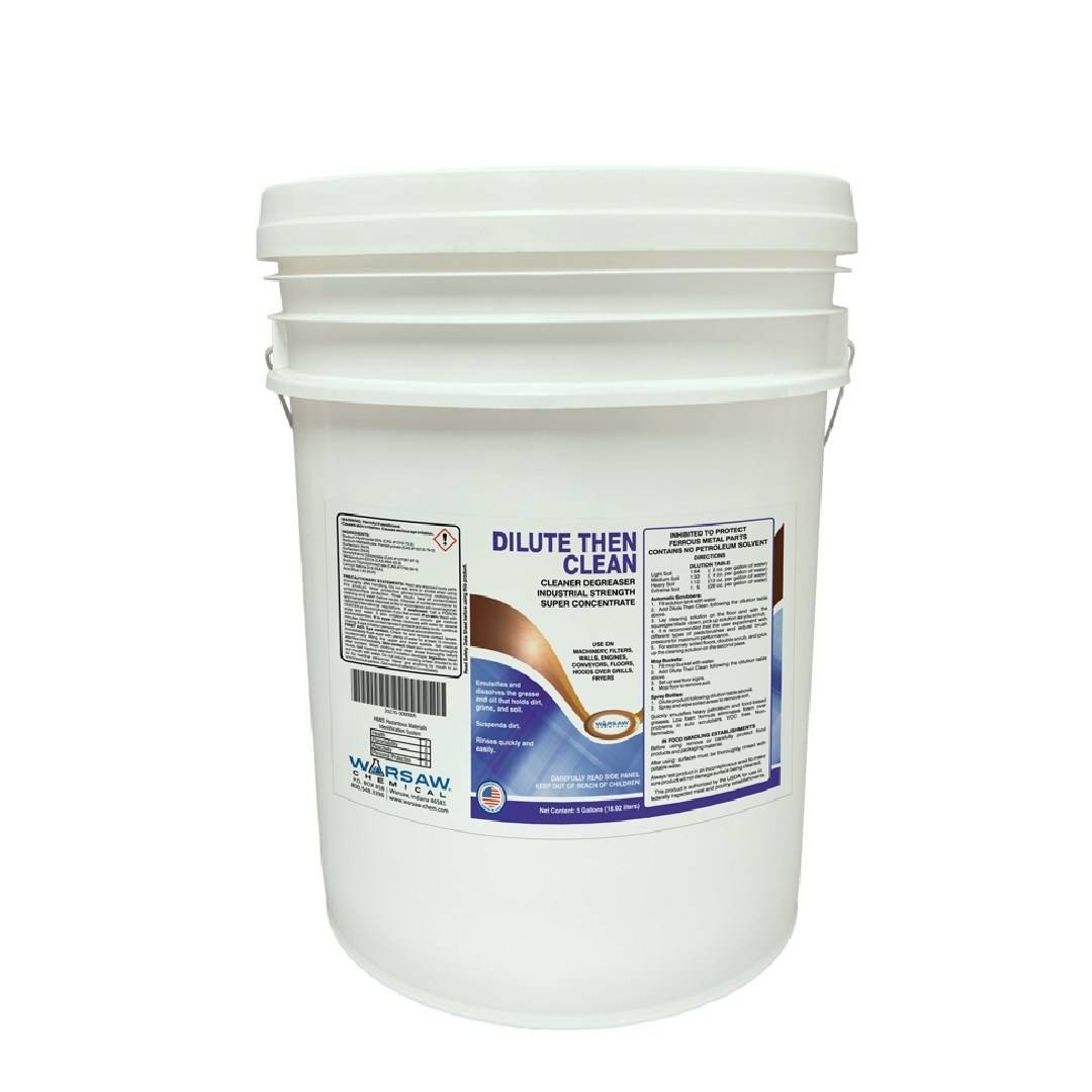 Dilute Then Clean: Non-Butyl Concentrated Degreaser 5 Gallon Pail