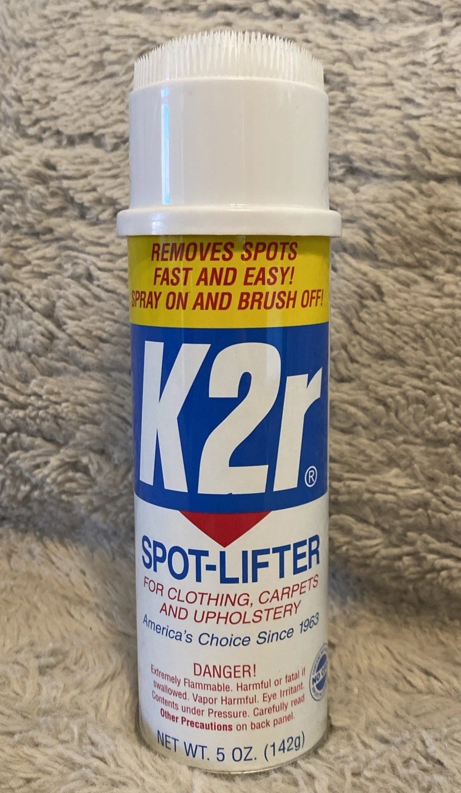 K2R Spot Lifter Carpet Cleaner Spot Remover Spray Vintage 5 Ounces