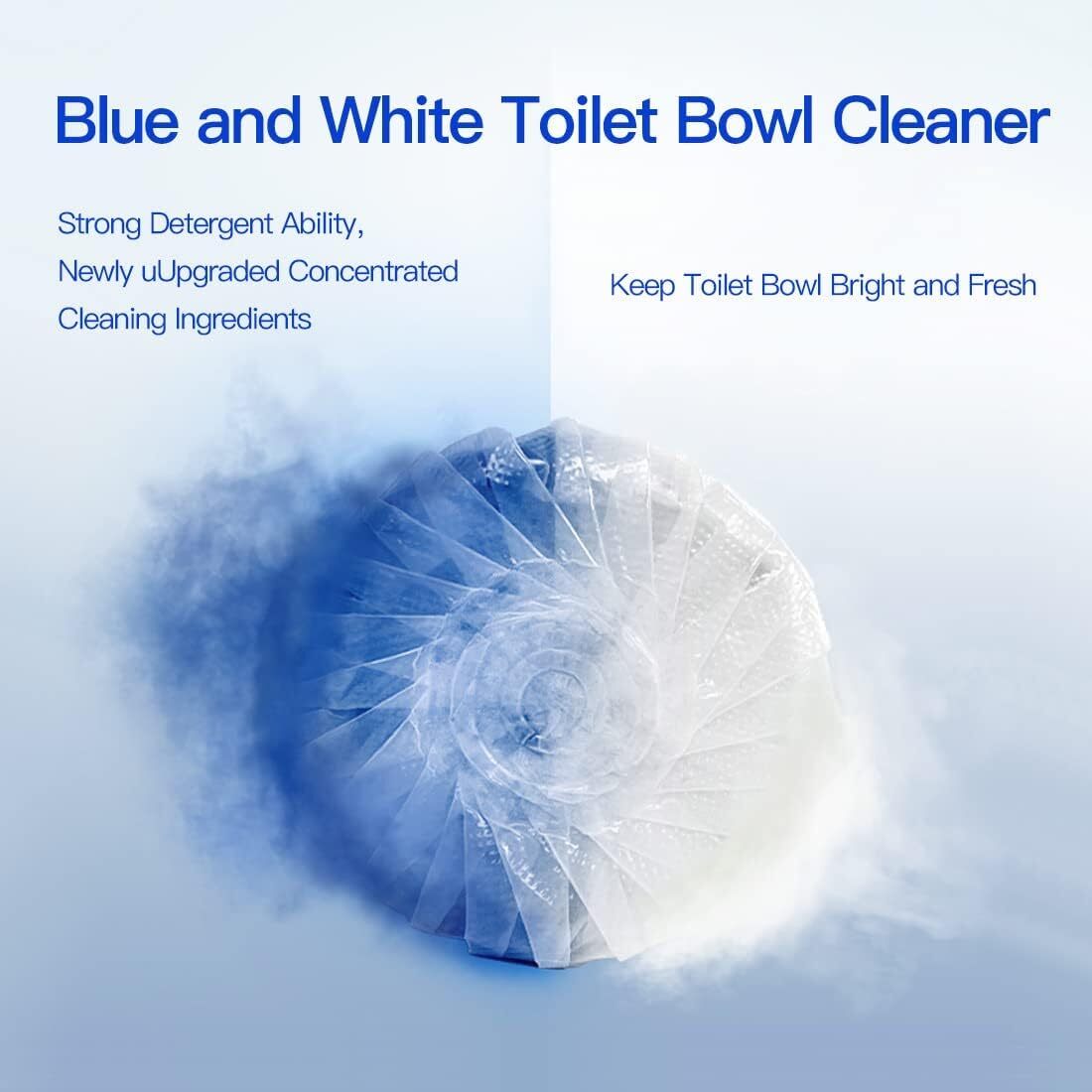 Toilet Bowl Cleaners 40 Pack,Long-Lasting Toilet Bowl Cleaner Tablets with Susta