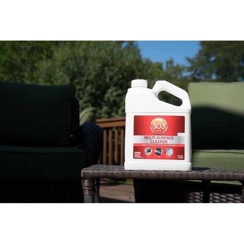 Multi Surface Cleaner Outdoor Fabric Vinyl Chrome Metal Plastic Residue Free New