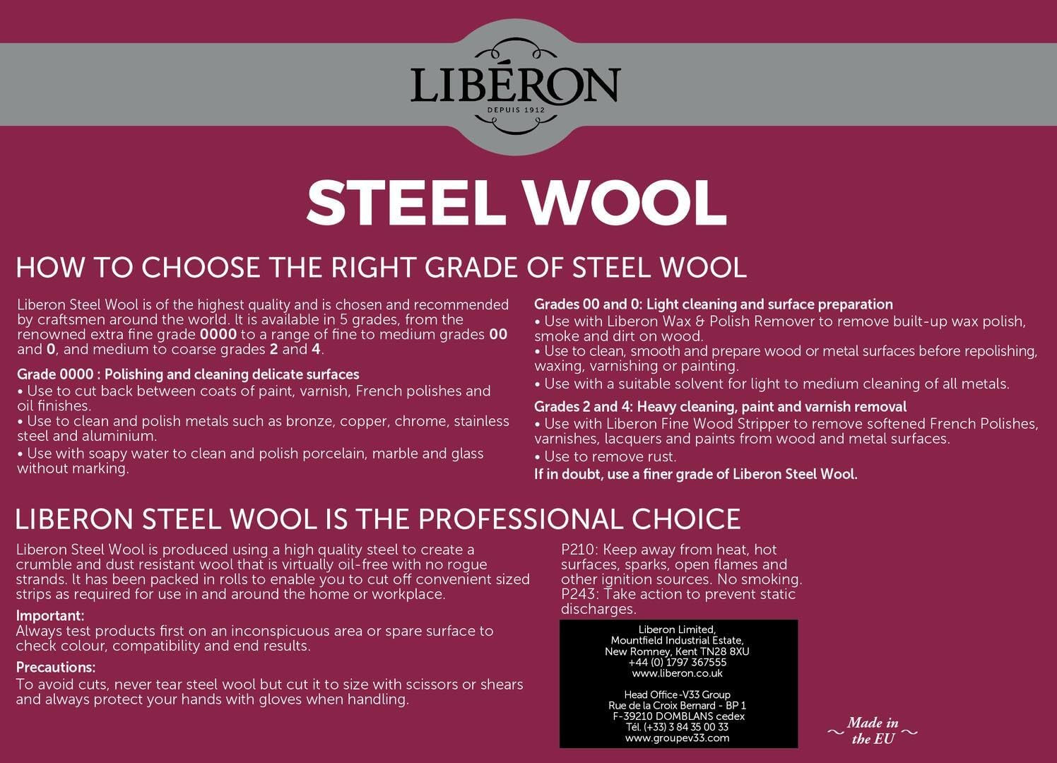 Steel Wool #0000 1Kg Roll