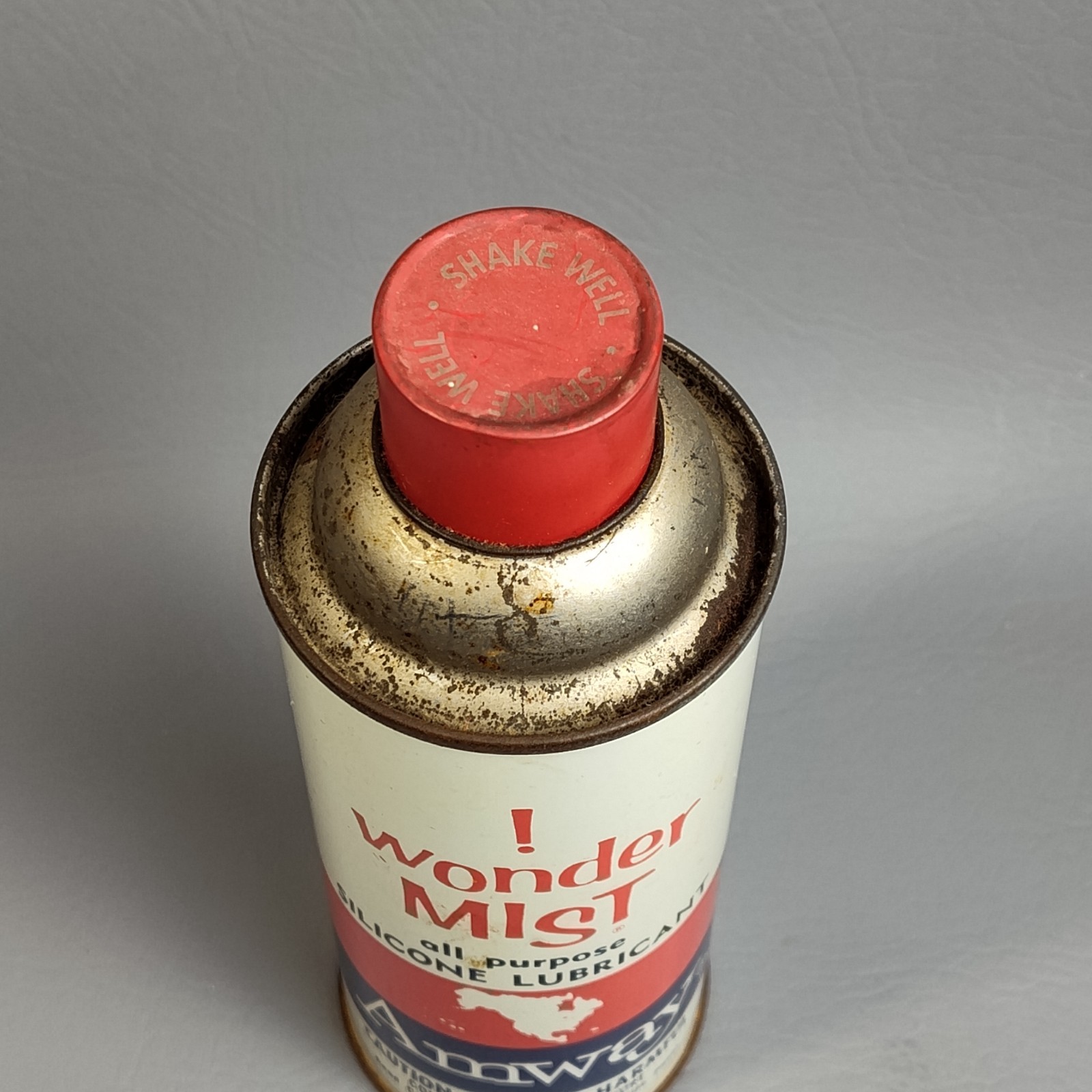 Vintage 1968 Amway Wonder Mist Silicone Spray 16 oz WORKS USED RARE Movie Prop