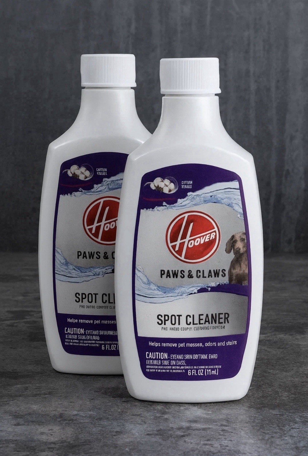 2pcs Hoover Paws & Claws Spot Cleaner Carpet Cleaning Formula 6 oz Free Shipping